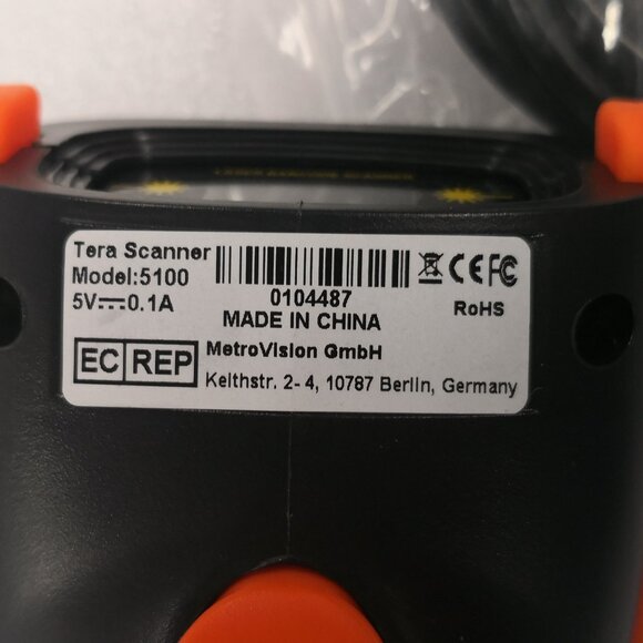Tera Wireless Barcode Scanner Cordless Model 5100 1D/2d Laser USB 2.0 - Picture 9 of 12